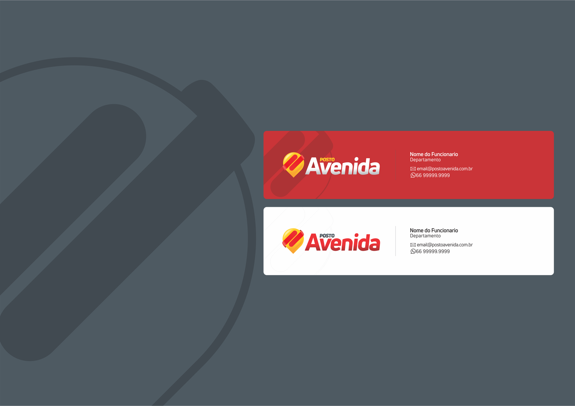 Criação de Marca - Posto Avenida